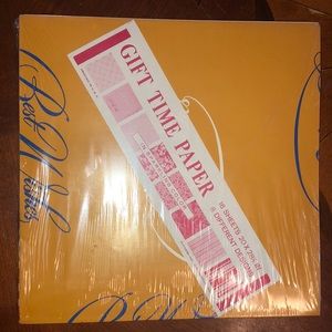 VINTAGE (x2) gift time paper (x16 20x281/2 in, 8 different designs)